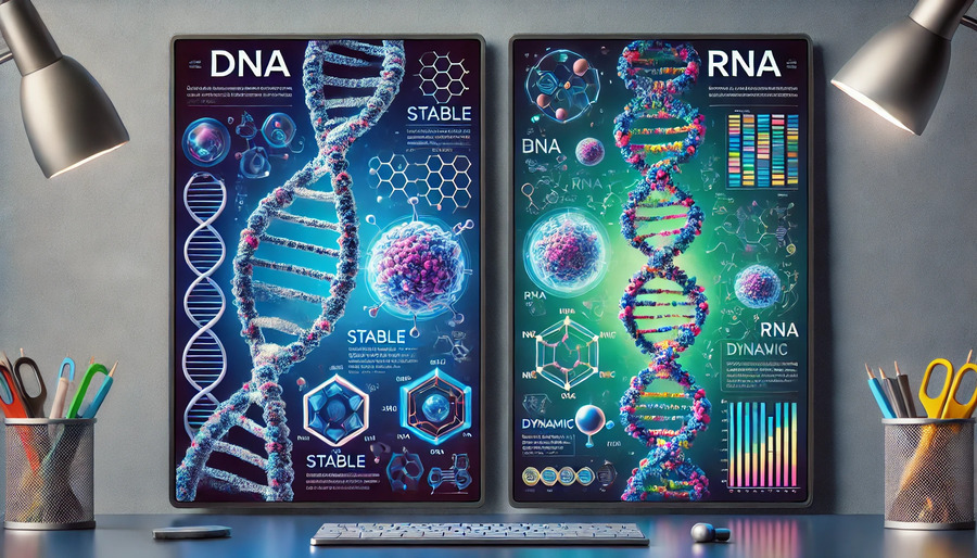 Difference Between DNA and RNA